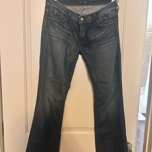 Dark Blue Denim Jeans